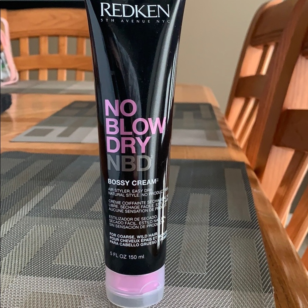 New Redken No Blow Dry Bossy Cream 5oz
